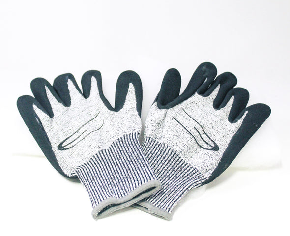 Epsealon Dynitrile Gloves Black and Grey